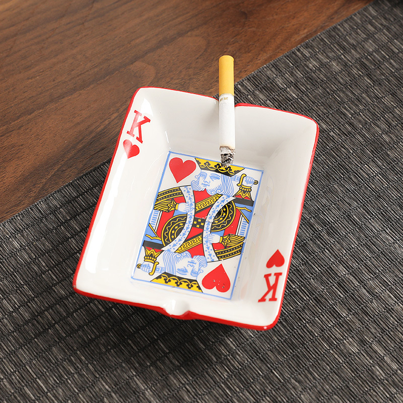 Board Game Hotel - Posacenere in ceramica creativo per l'home