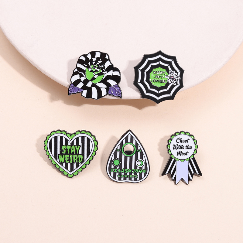 Board Game Horror - Chost With The Most Smalto Pin