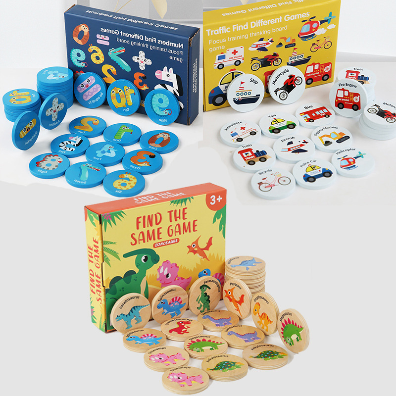 Board Game Life - Gioco di Memoria in Legno Educativo