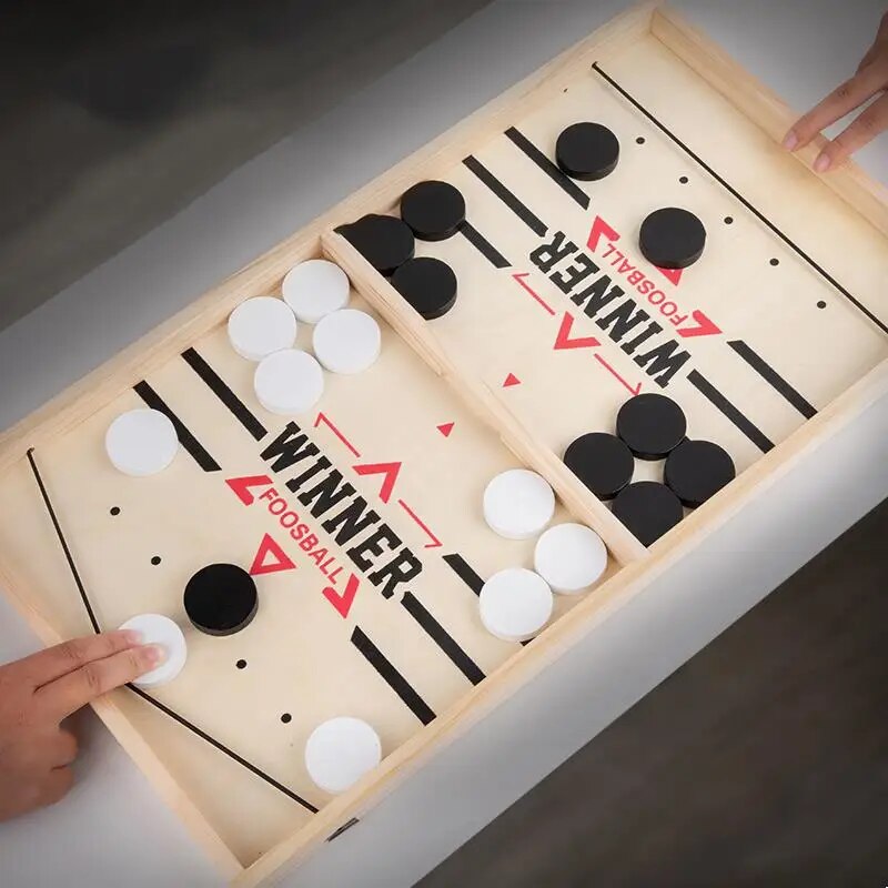Board Game Jenga - Gioco da tavolo Sling Puck da