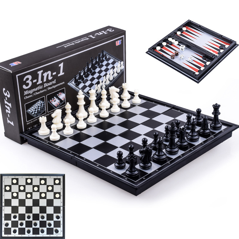 Board Game Zenith - Scacchi magnetici pieghevoli 25 cm Dama