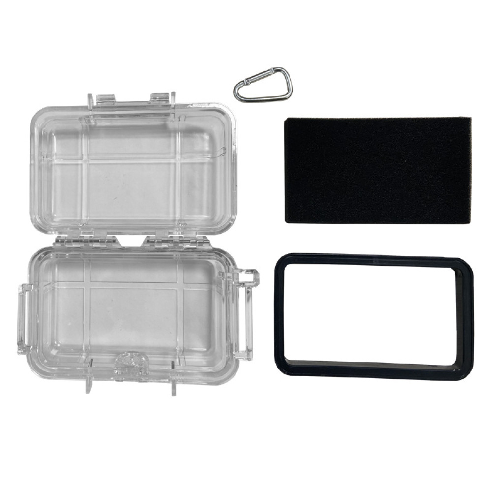 Token Tray Organizer - Mini Scatola Portatile Impermeabile Trasparente Antiurto