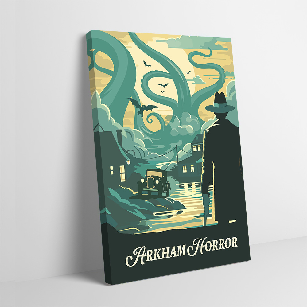 Board Game Horror - Poster Stampato Ispirato al Gioco da