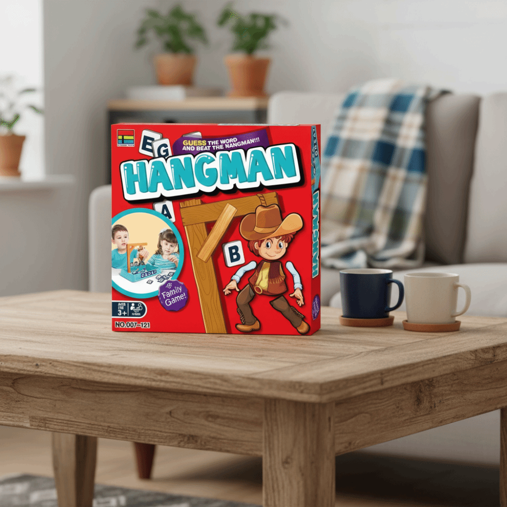 Board Game For 5 Players - Gioco da Tavolo Magnetico Hangman Multigiocatore,