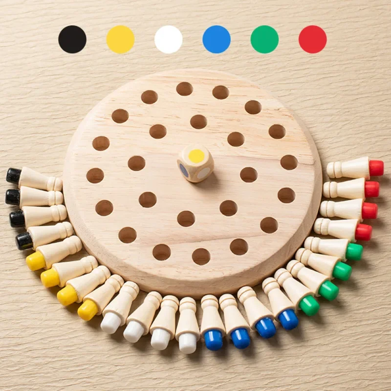 Board Game Life - Gioco di Memoria in Legno con