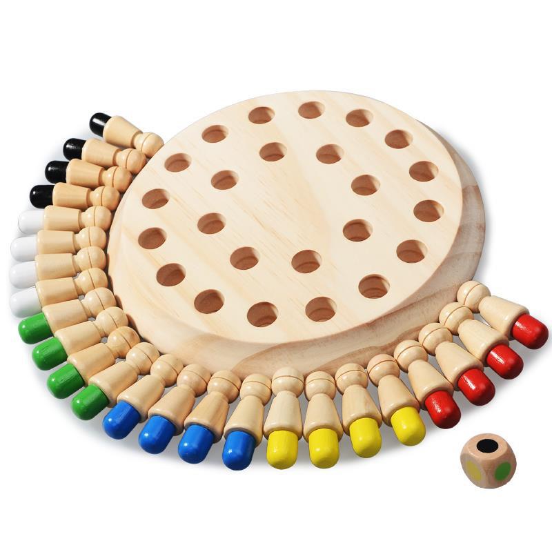 Board Game Life - Puzzle in legno Giocattoli Montessori Educativi