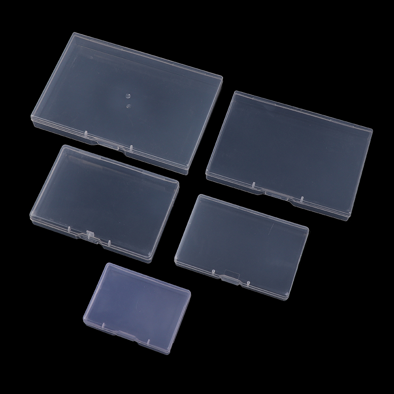 Token Tray Organizer - Scatola di plastica trasparente Scatola rettangolare