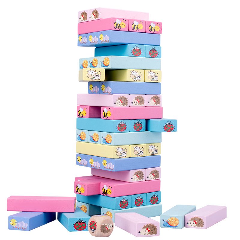 Numero Animali Blocchi di legn - Board Game Jenga recensione e prezzo