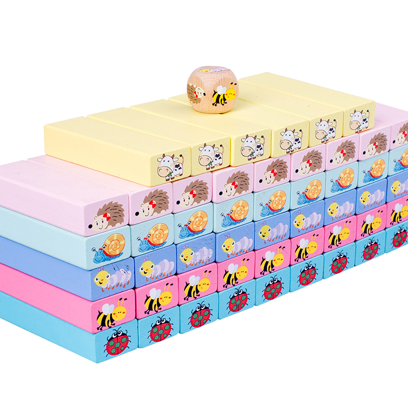 Numero Animali Blocchi di legn - Board Game Jenga recensione e prezzo