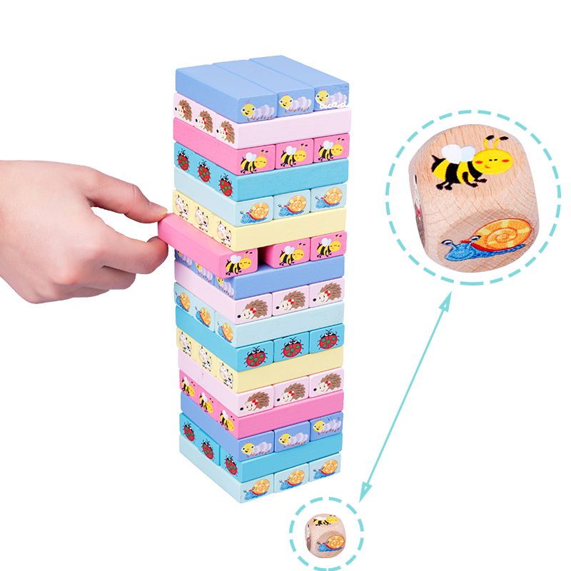 Numero Animali Blocchi di legn - Board Game Jenga recensione e prezzo