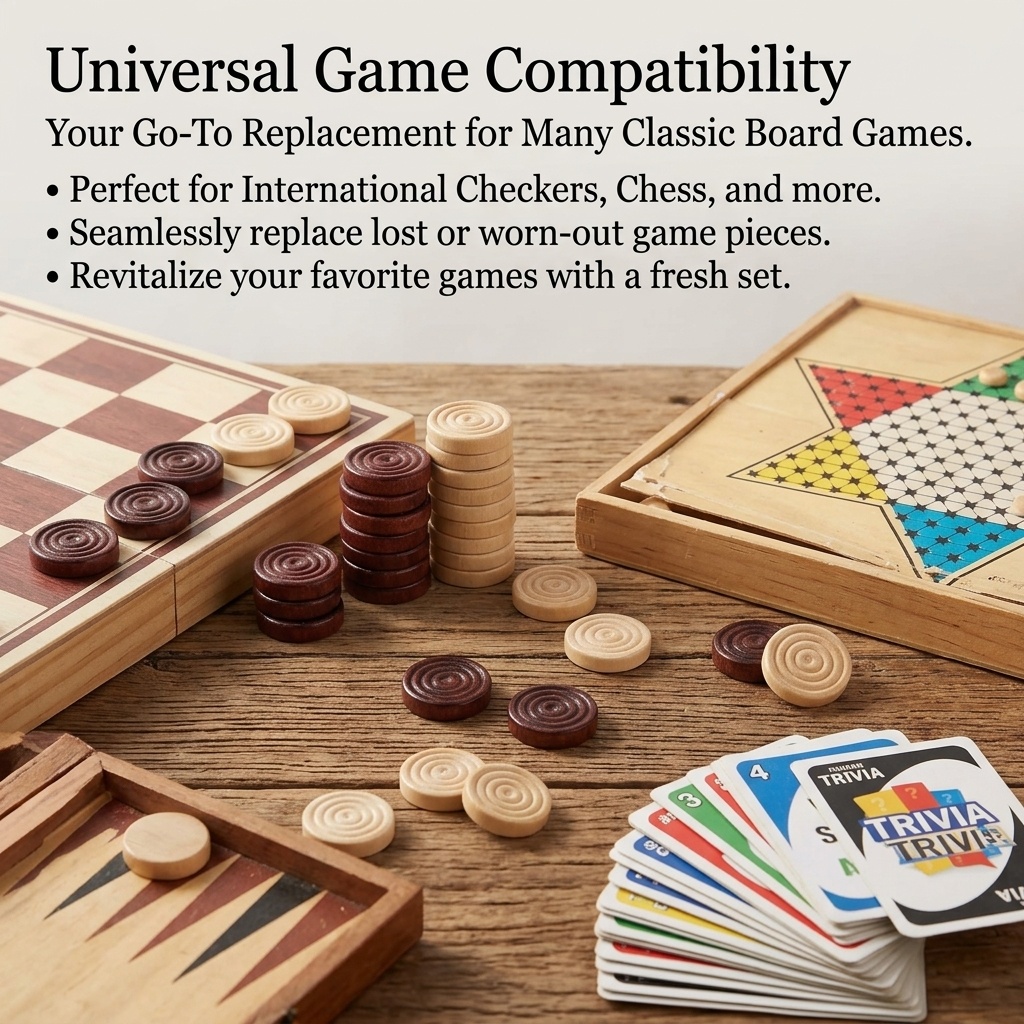 Set di 24 Pezzi Rotondi in Leg - Board Game Zenith recensione e prezzo