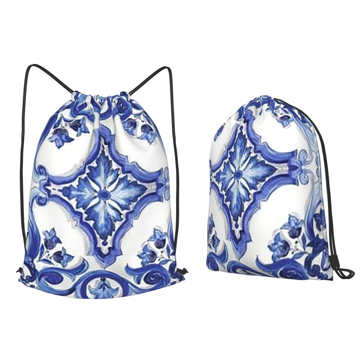 Zaini con Motivo Floreale Orna - Tile Bag Drawstring recensione e prezzo