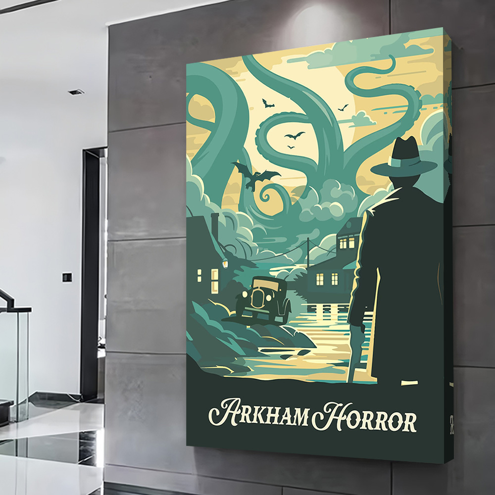Poster Stampato Ispirato al Gi - Board Game Horror recensione e prezzo