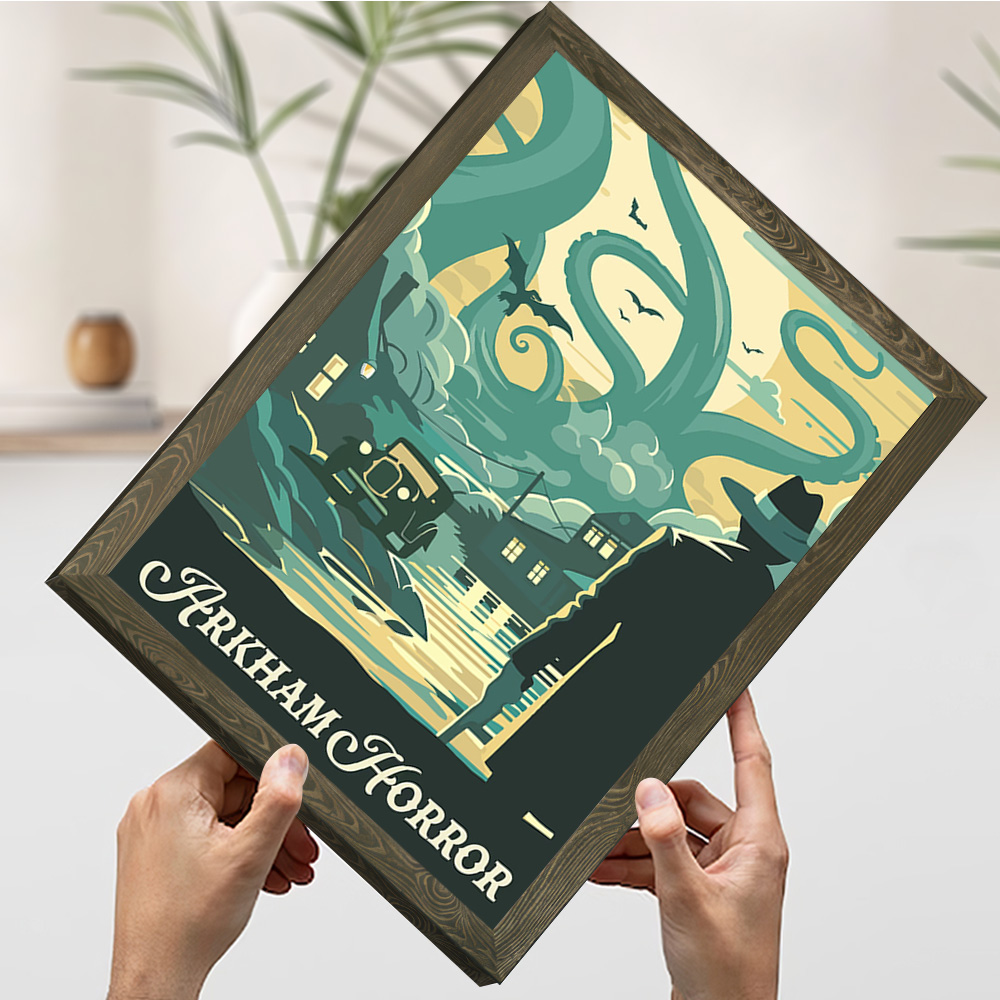 Poster Stampato Ispirato al Gi - Board Game Horror recensione e prezzo