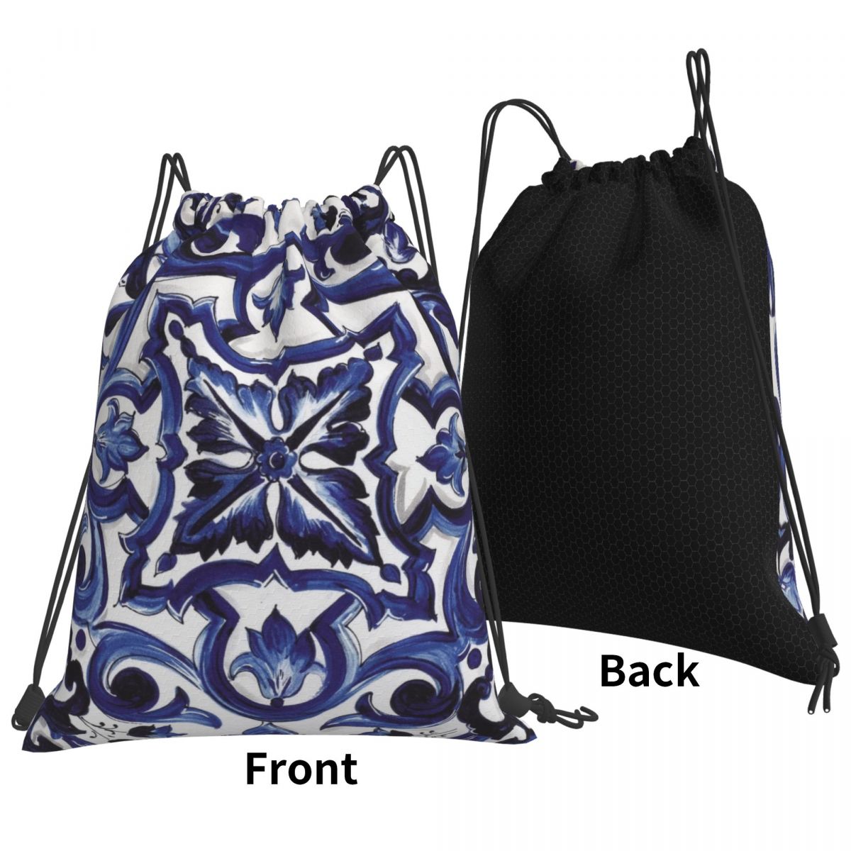 Zaini con motivo floreale orna - Tile Bag Drawstring recensione e prezzo