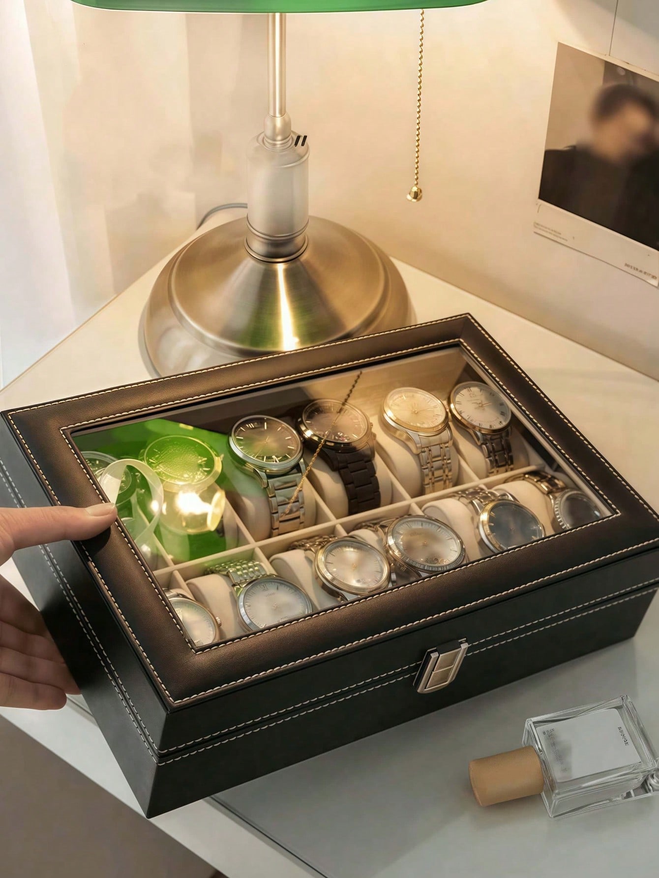 Scatola Porta Orologi in Pelle - Token Tray Organizer recensione e prezzo
