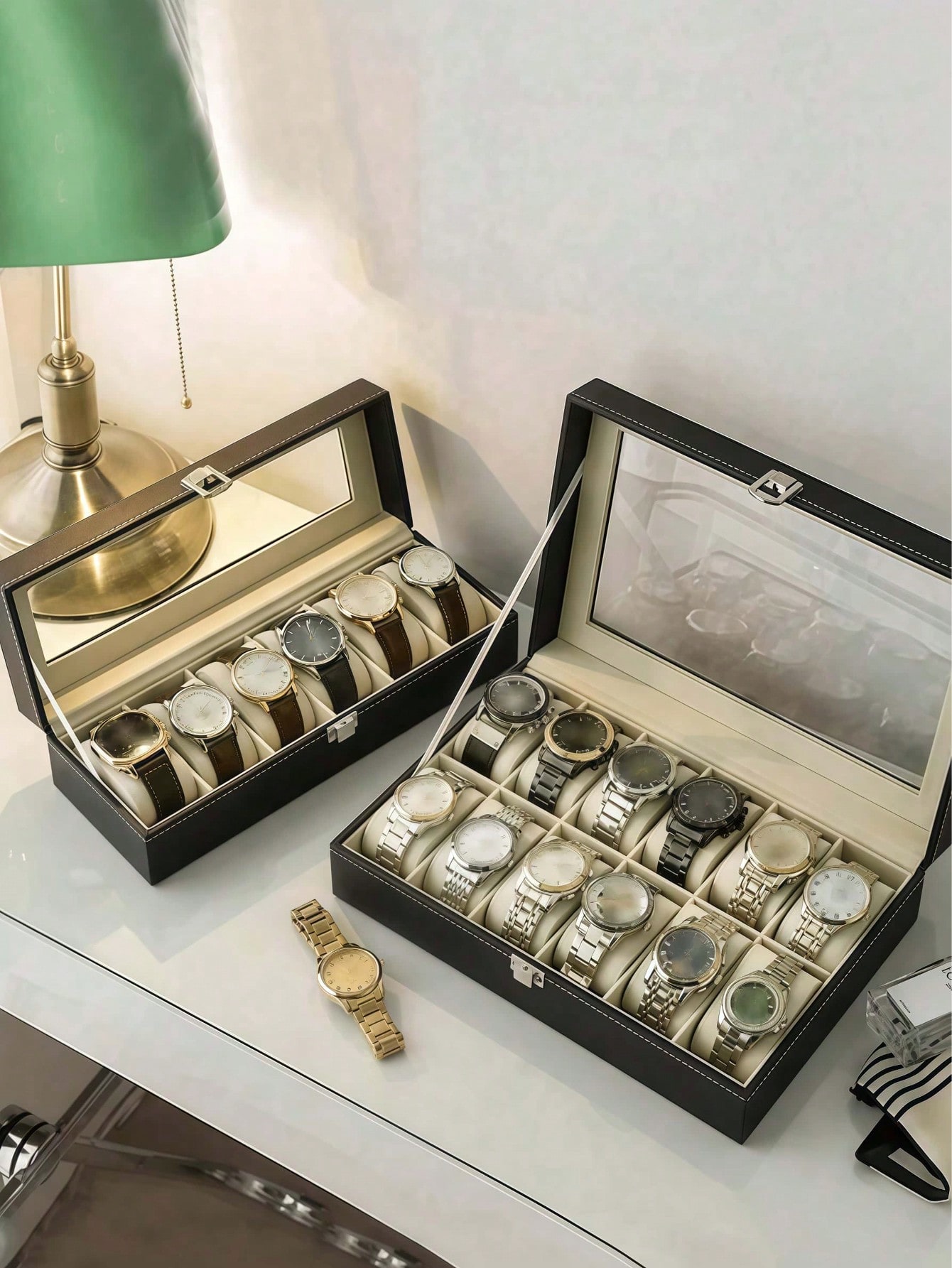 Scatola Porta Orologi in Pelle - Token Tray Organizer recensione e prezzo