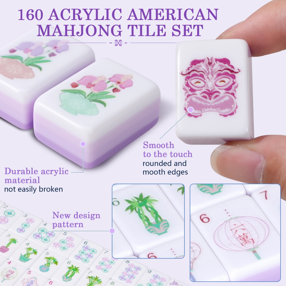 Set Mahjong Americano in Acril - Board Game Mahjong recensione e prezzo