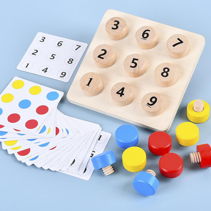 Legno stringere le viti abbina - Board Game Nature recensione e prezzo