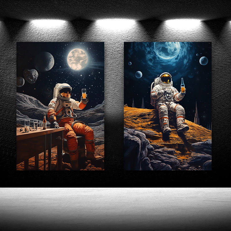 Modern Astronaut poster astron - Board Game Hotel recensione e prezzo