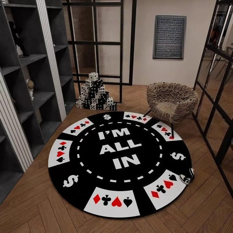 Tappeti rotondi con motivo a c - Board Game Hotel recensione e prezzo